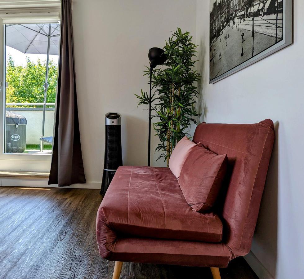 Leipzig-Residenz Waldstraße am Zoo und Red Bull Arena , Rooftop Apartment mit 2 Dachterrassen Exterior foto